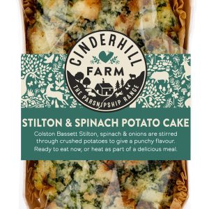 Large Stilton & Spinach Potato Cake